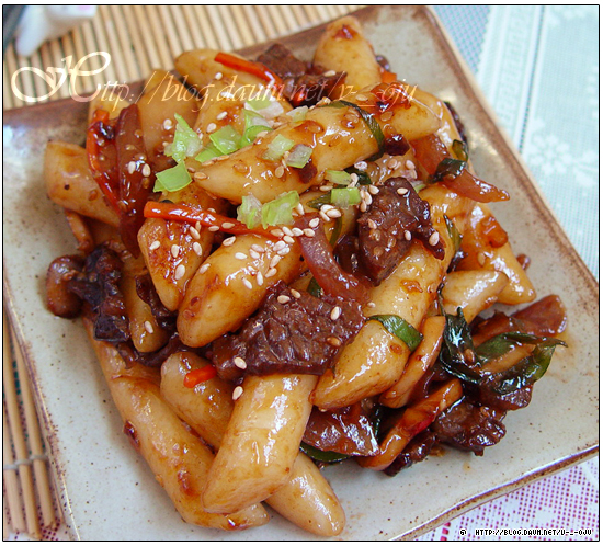 빨간떡볶이 이미지
